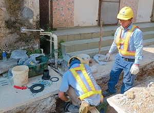吹响918.com村落市政自来水入户工作的冲锋号
